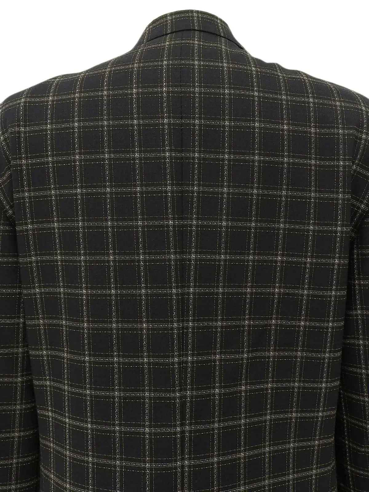 Check Pattern Jacket in Black