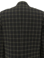 Check Pattern Jacket in Black