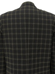 Check Pattern Jacket in Black