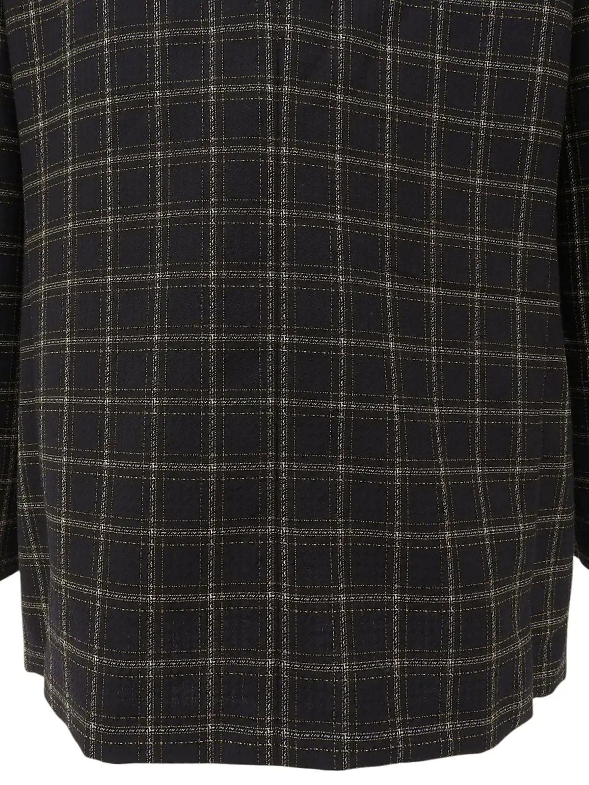 Check Pattern Jacket in Black
