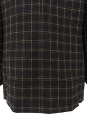 Check Pattern Jacket in Black