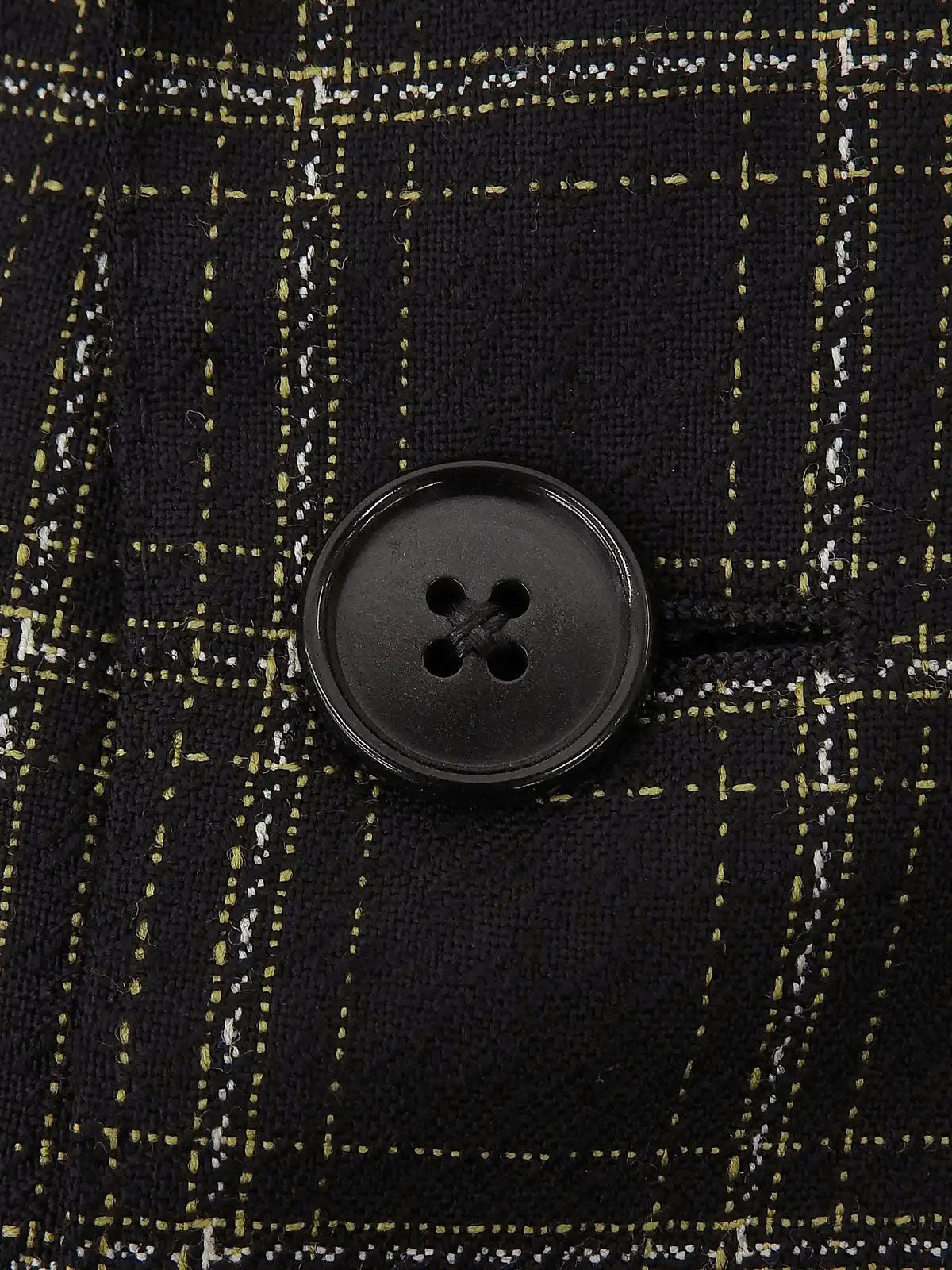 Check Pattern Jacket in Black