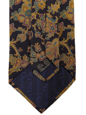 Flower Pattern Tie Navy/Multi
