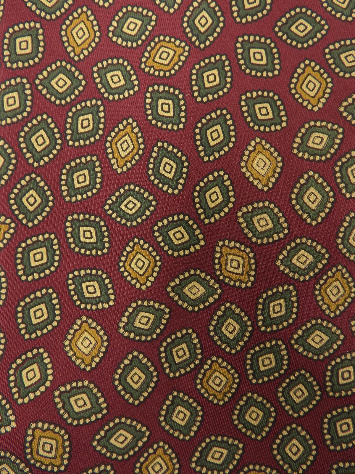 Design Pattern Tie, Bordeaux/Multi