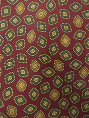 Design Pattern Tie, Bordeaux/Multi