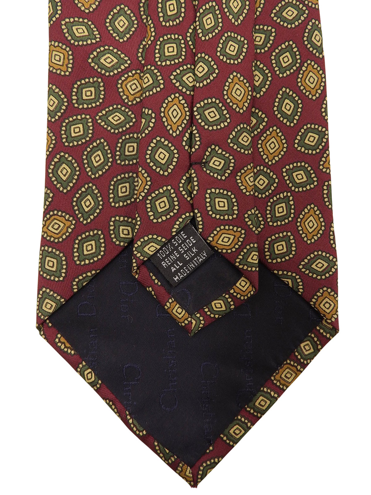 Design Pattern Tie, Bordeaux/Multi
