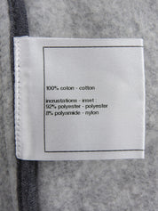 バイカラーCCマークノースリーブトップス グレー/ライトグレー