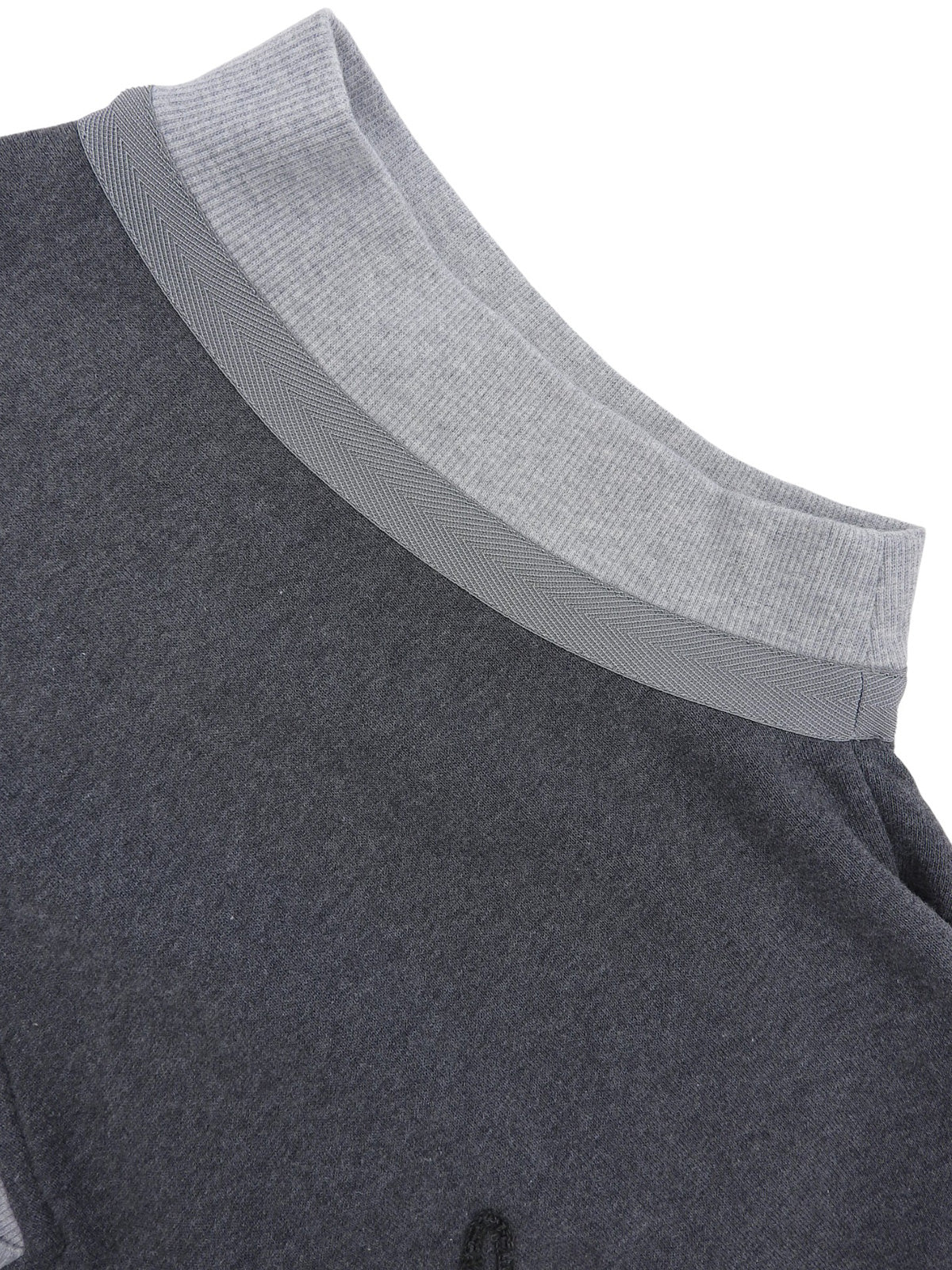 バイカラーCCマークノースリーブトップス グレー/ライトグレー