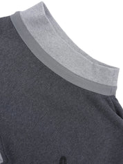 バイカラーCCマークノースリーブトップス グレー/ライトグレー