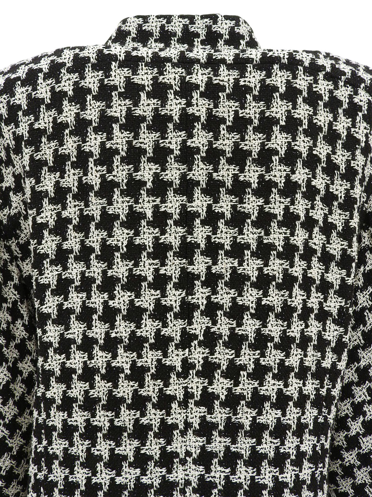 2009 Tweed Ribbon Tie Jacket Black/White