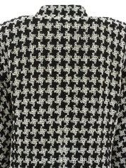 2009 Tweed Ribbon Tie Jacket Black/White