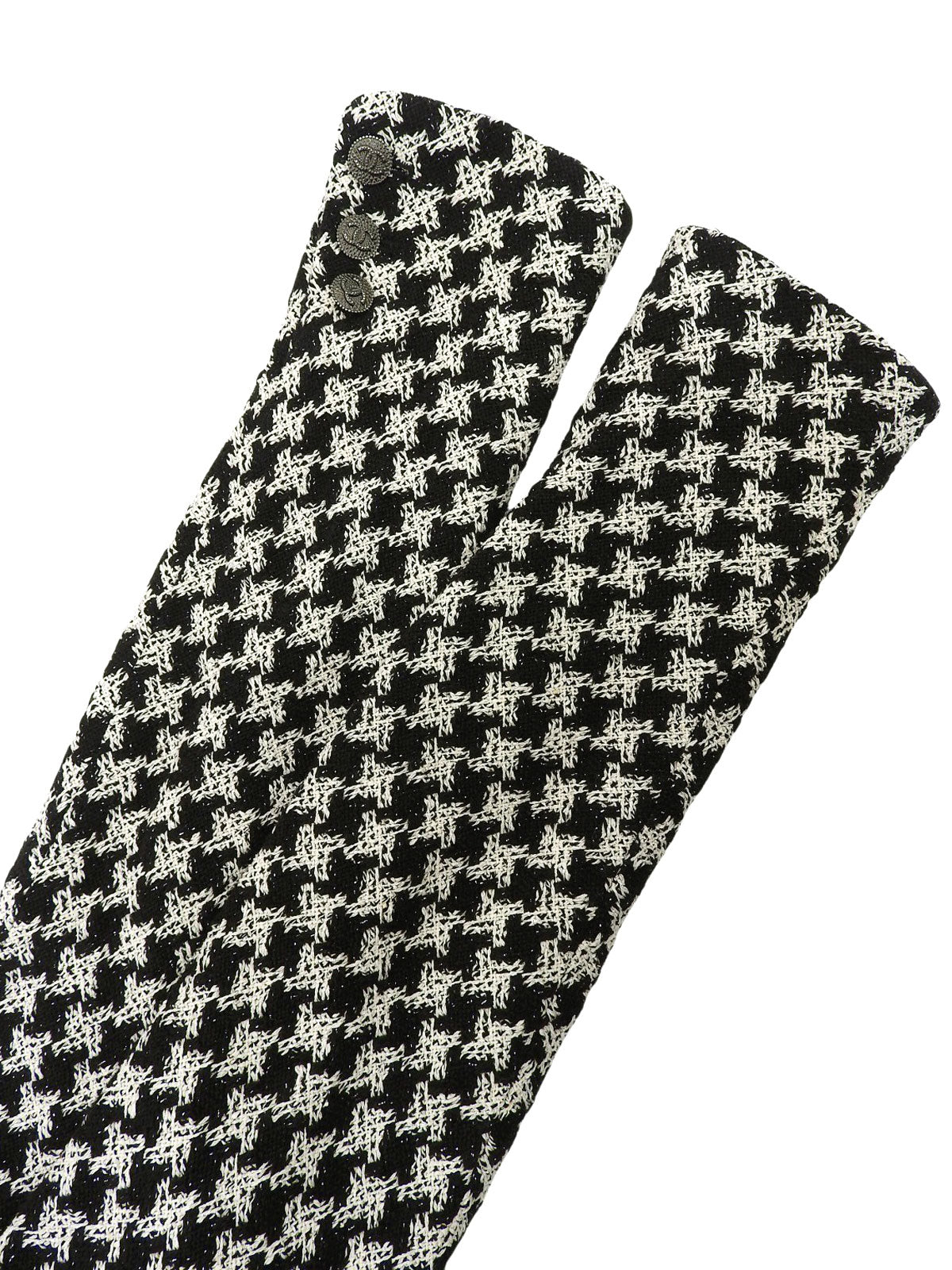 2009 Tweed Ribbon Tie Jacket Black/White