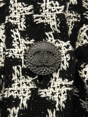 2009 Tweed Ribbon Tie Jacket Black/White