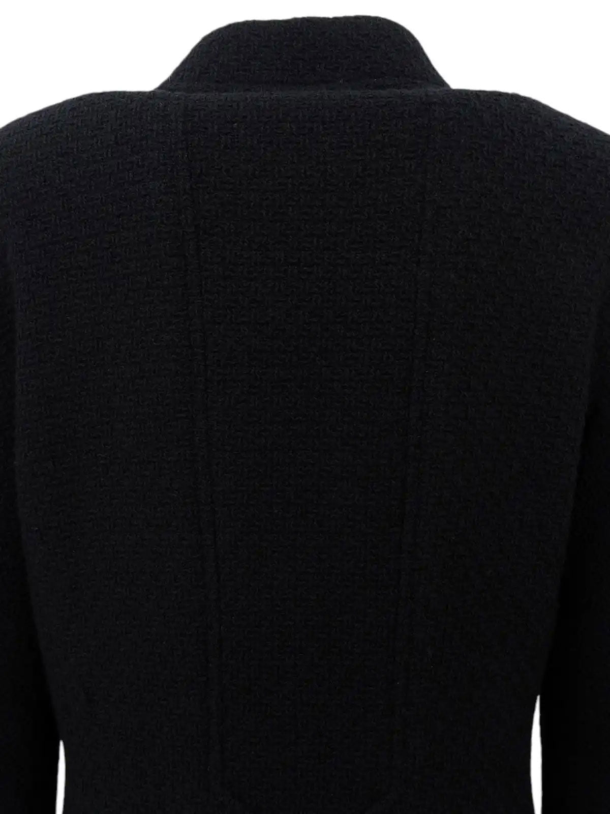 1996年製　ウールCCマークボタンダブルブレストジャケット　ブラック