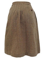 2001 Tweed CC Mark Button Jacket, Ivory/Brown