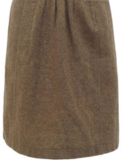 2001 Tweed CC Mark Button Jacket, Ivory/Brown