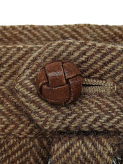 2001 Tweed CC Mark Button Jacket, Ivory/Brown