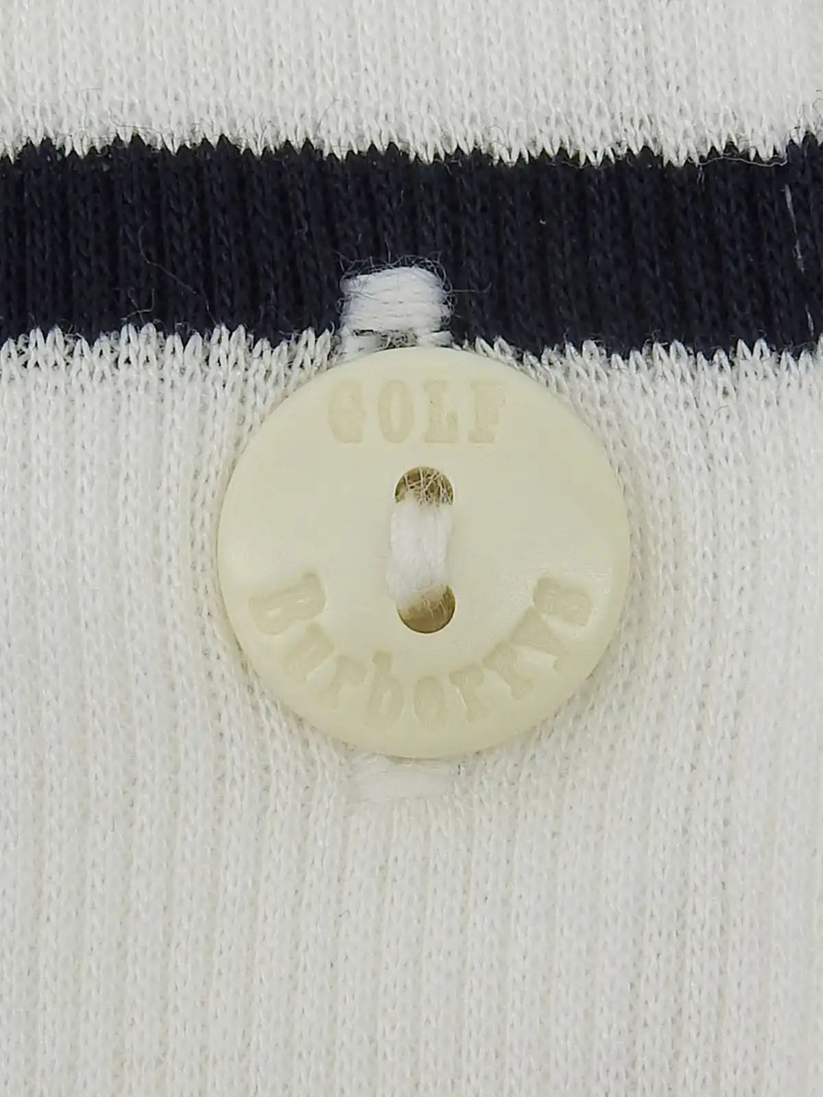 白色/海军蓝/红色边框图案刺绣logo Polo衫