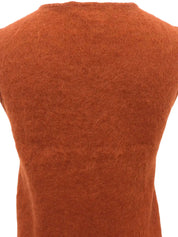 Orange Mohair Vest