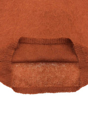 Orange Mohair Vest