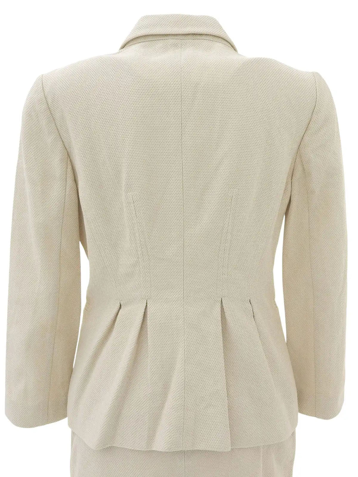 コットンセットアップ ベージュ