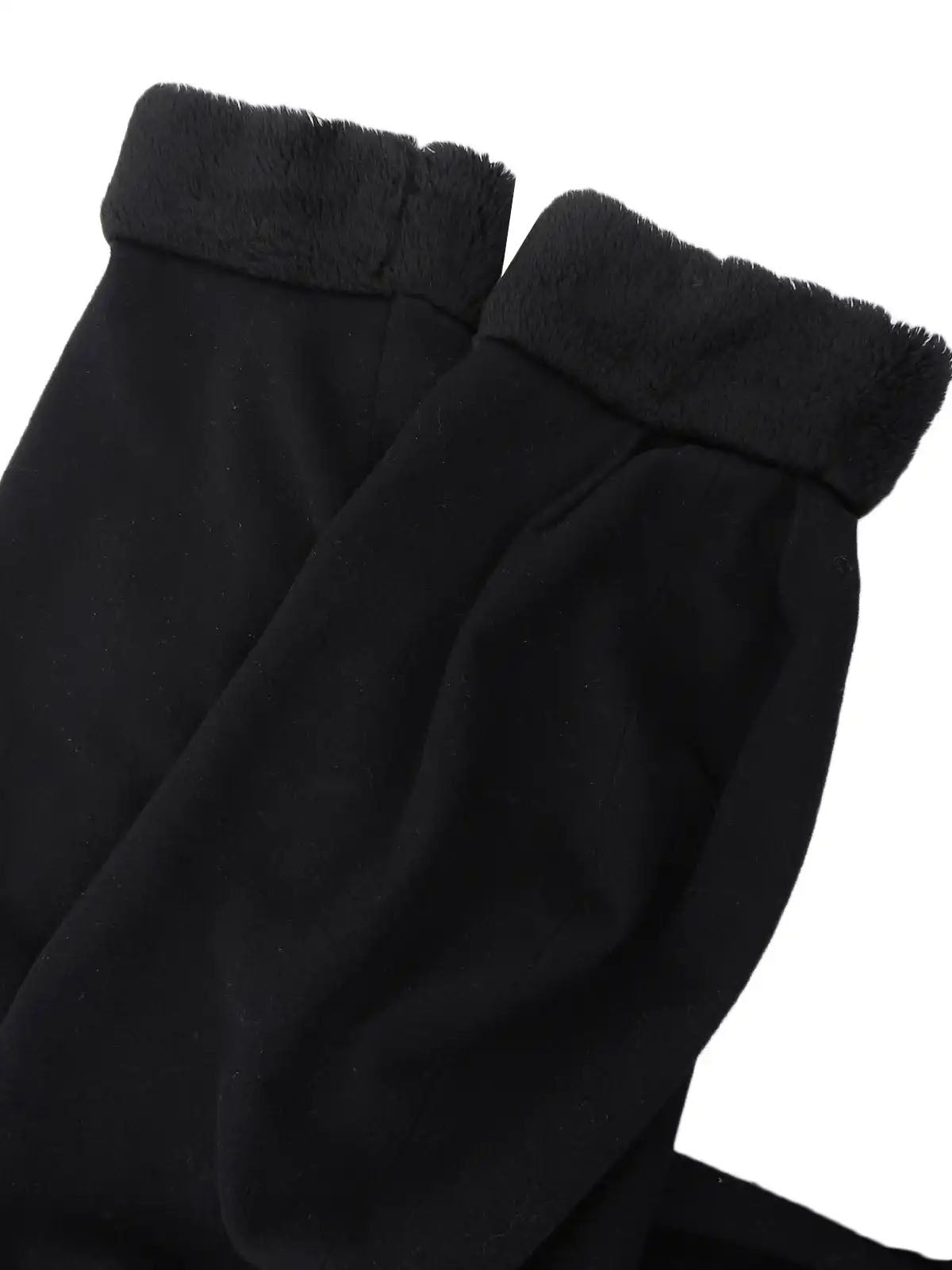 Black wool coat