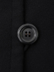 Black wool coat
