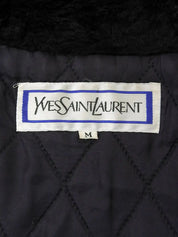 Black wool coat