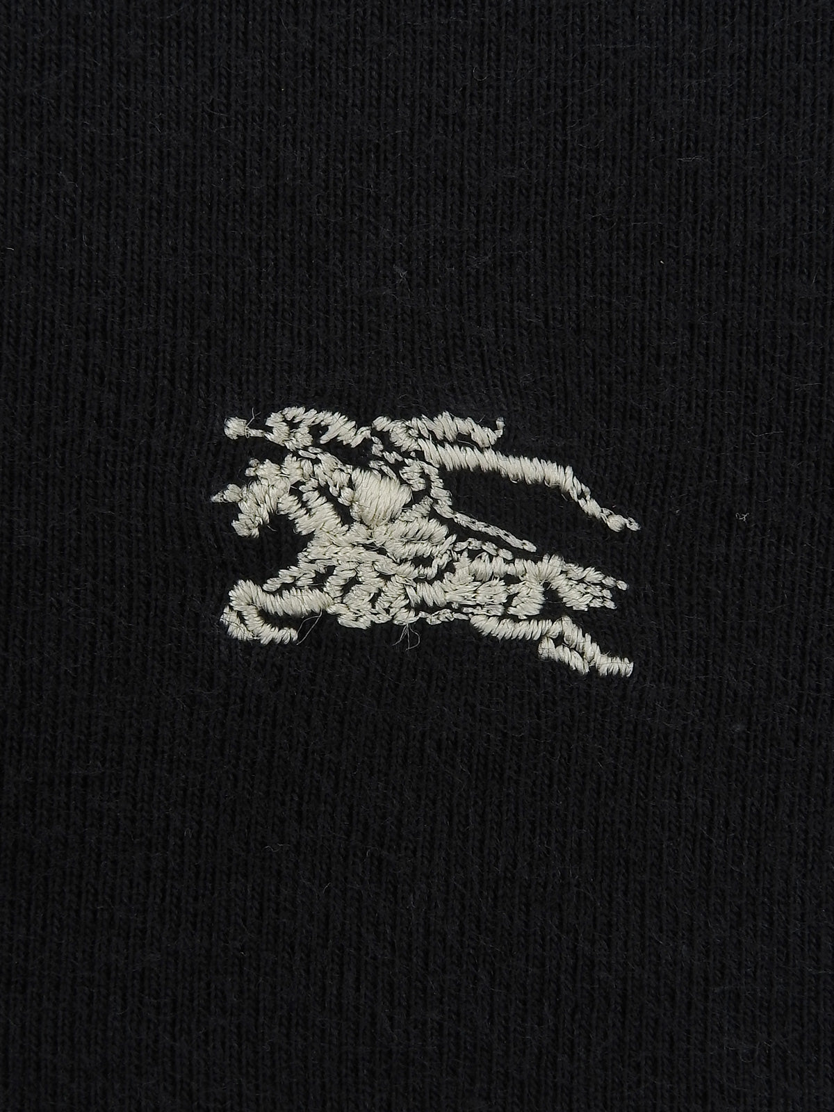 コットンロゴ刺繍キャミソール　ブラック