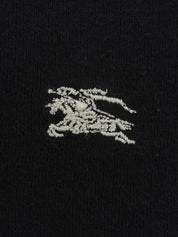 コットンロゴ刺繍キャミソール　ブラック