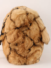 2000年頃製 ラパンファーCCターンロックチェーンショルダーバッグ ベージュ/ブラック