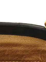 1995 Silk Satin CC Mark Stitch Clasp Chain Bag Black