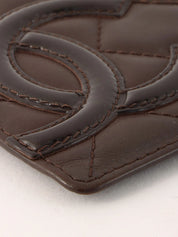 2005 Cambon Line 卡片夹，棕色