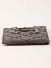 2005 Cambon Line Card Case, Brown