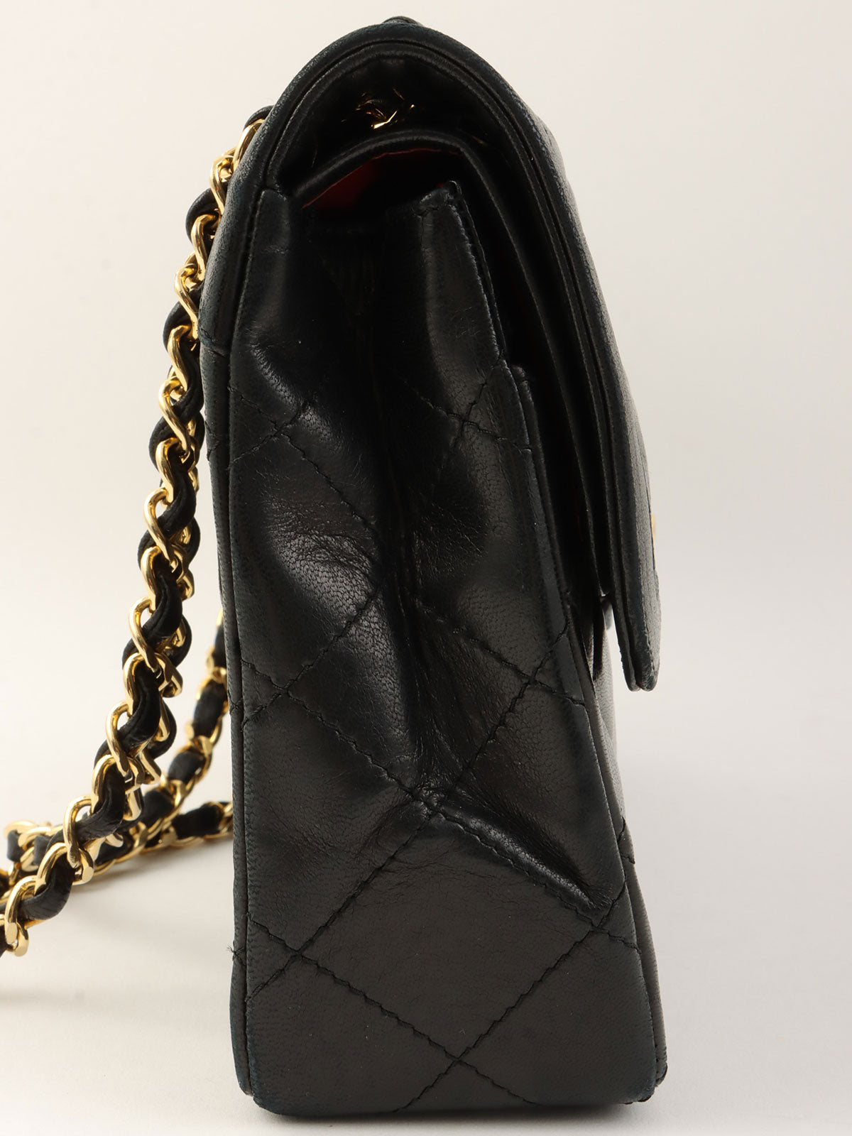 1990 Paris Limited Edition CC Turn Lock Chain Shoulder Bag, Black