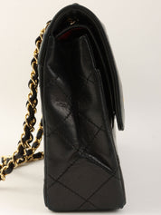 1990 Paris Limited Edition CC Turn Lock Chain Shoulder Bag, Black