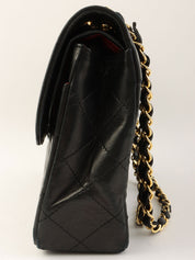 1990 Paris Limited Edition CC Turn Lock Chain Shoulder Bag, Black