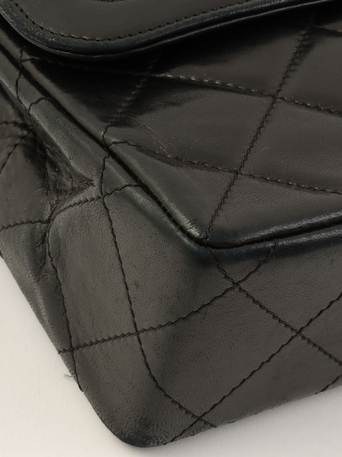 1990 Paris Limited Edition CC Turn Lock Chain Shoulder Bag, Black