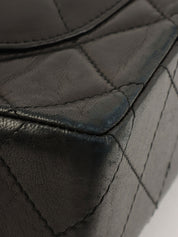 1990年頃製 パリ限定CCターンロックチェーンショルダーバッグ ブラック