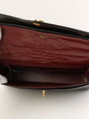 1990 Paris Limited Edition CC Turn Lock Chain Shoulder Bag, Black