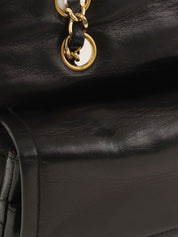 1990 Paris Limited Edition CC Turn Lock Chain Shoulder Bag, Black