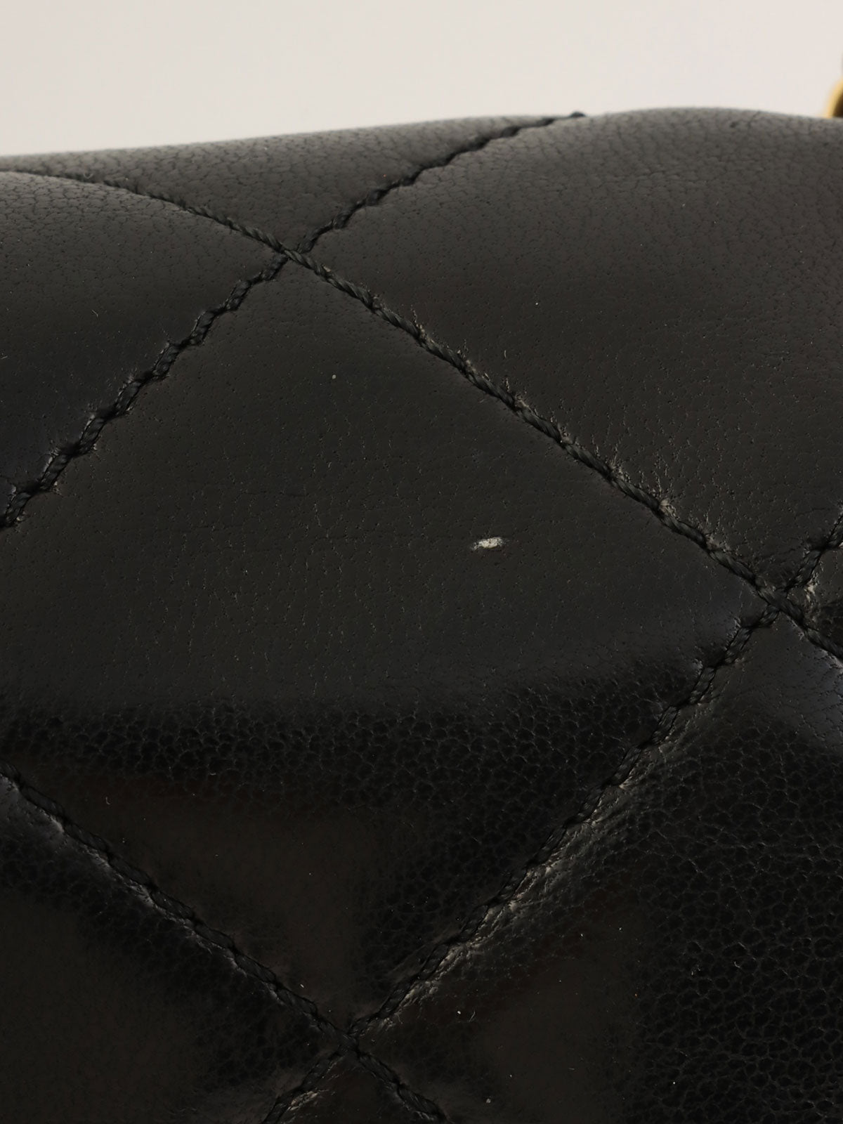 1990 年巴黎限量版 CC 旋转锁扣链条单肩包，黑色