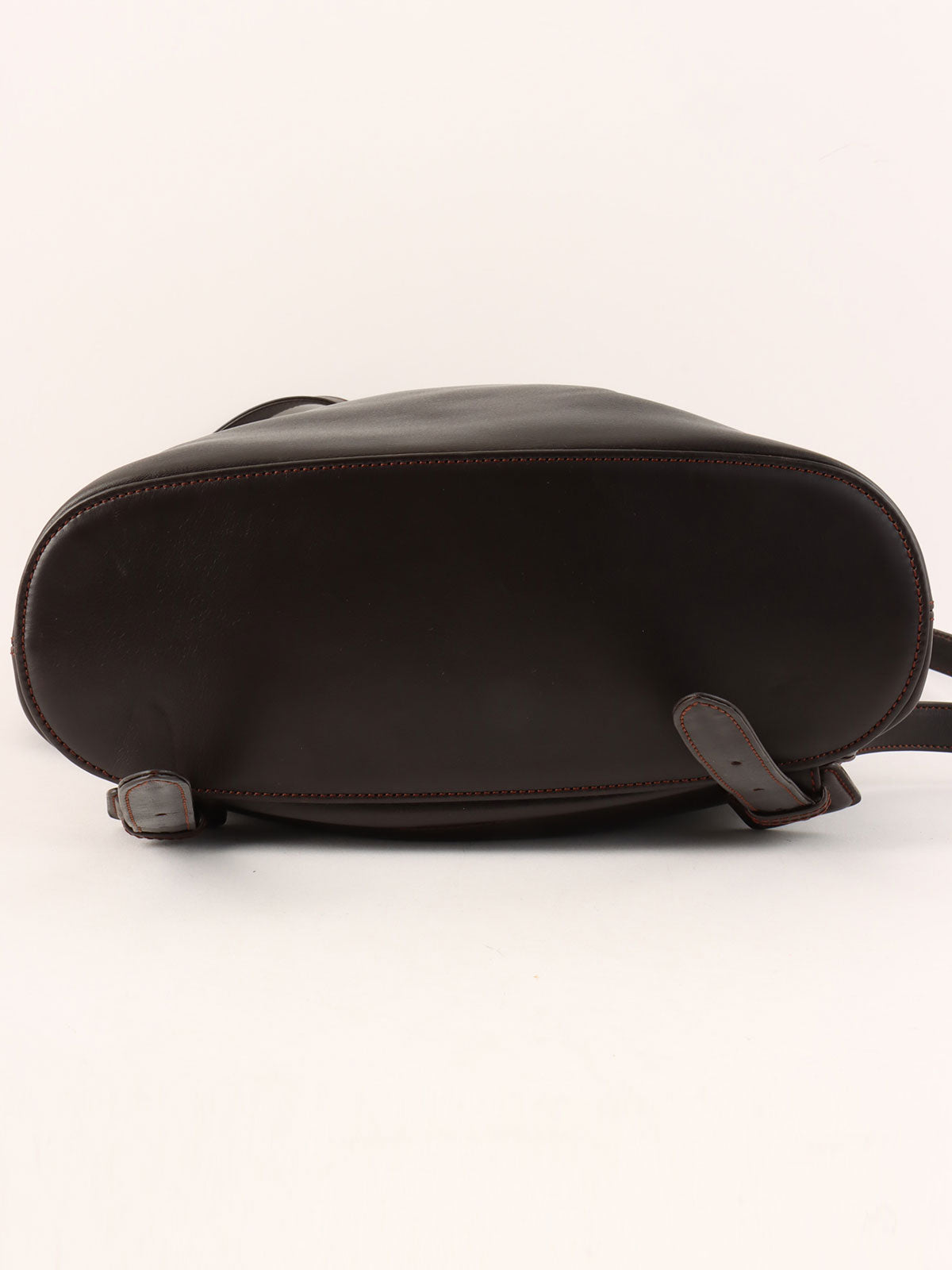 1998 CC Mark Stitch Backpack, Dark Brown