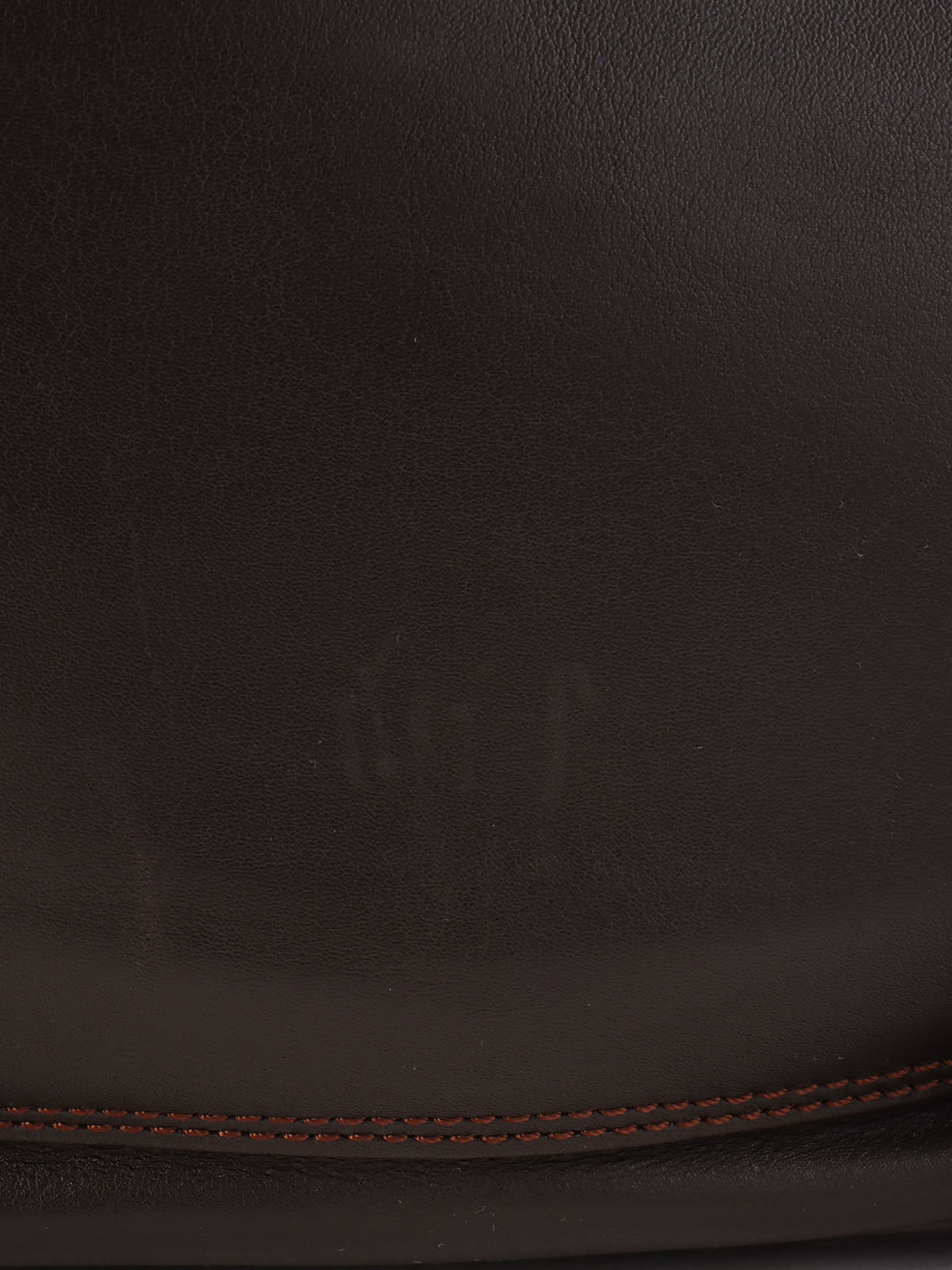 1998 CC Mark Stitch Backpack, Dark Brown