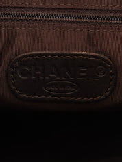 1998 CC Mark Stitch Backpack, Dark Brown