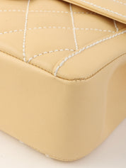 2004年頃製 クラシックフラップハンドバッグ イエロー