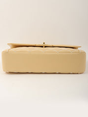 2004年頃製 クラシックフラップハンドバッグ イエロー