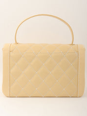 2004年頃製 クラシックフラップハンドバッグ イエロー