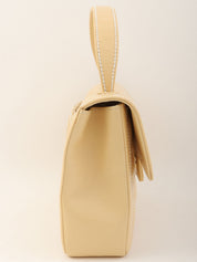 2004年頃製 クラシックフラップハンドバッグ イエロー