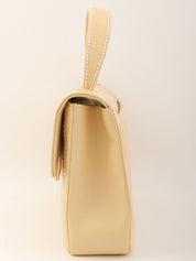 2004年頃製 クラシックフラップハンドバッグ イエロー